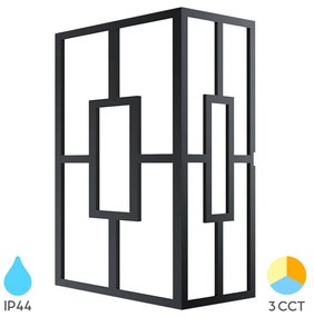 Φωτιστικό Επίτοιχο Braytron BG37-00481 Μαύρο Ματ (Black Mat) CCT3