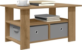 vidaXL Τραπεζάκι σαλονιού Artisan Oak 77 x 55 x 42 εκ.