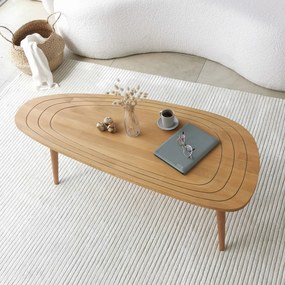 Τραπεζάκι Σαλονιού Τικ PRITA 115x50x38