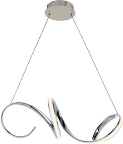 Φωτιστικό Οροφής LED Aca Cleo HM91LEDP64CH Chrome