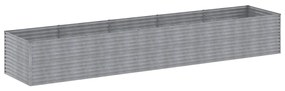 vidaXL Ζαρντινιέρα 479 x 100 x 69 εκ. από Ατσάλι Σκληρυθέν στον Αέρα