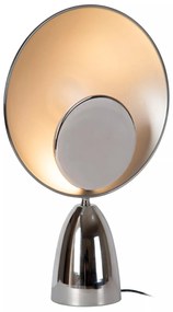 Φωτιστικό Επιτραπέζιο Lucide 34552-03-11 CASTAMAR Χρώμιο (Chrome)|Μαύρο Ματ (Black Mat) 2100 K