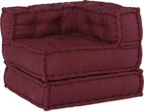 vidaXL Μοντέρνο Καναπέ Σετ Καφέ 70x70x54 Υφασμάτινο
