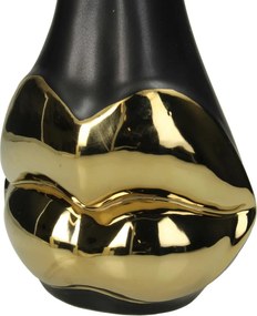 Βάζο ArteLibre Μαύρο Κεραμικό 16x10x25cm