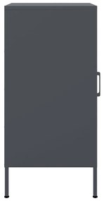 vidaXL Ντουλάπι Ανθρακί 36x39x79 εκ. από Χάλυβα