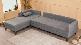 Corner Sofa Bella Corner Sofa Left 1 Grey