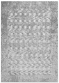 Χαλί Χειροποίητο Smooth Carved Rug Silver - 200x300