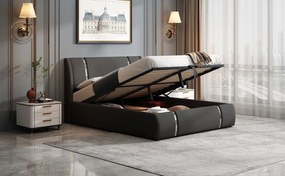 Επενδυμένο κρεβάτι Aelina-Mauro