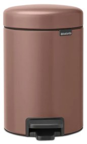 Brabantia 1008837 Καλαθάκι Μπάνιου NewIcon 3L, Satin Taupe