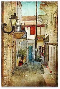Πίνακας σε καμβά Neighborhood&quot; Megapap ψηφιακής εκτύπωσης 40x60x3εκ.&quot;