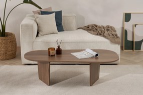 Coffee Table Ovalis - Walnut Walnut