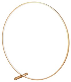 Φωτιστικό Δαπέδου LED Viokef Circle Gold 4303001