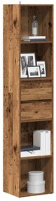ντουλάπι βιβλίων vidaXL Παλιό ξύλο 36x30x171 cm Κατασκευασμένο ξύλο
