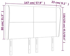 ΚΕΦΑΛΑΡΙ ΜΕ ΠΤΕΡΥΓΙΑ ΑΝΟΙΧΤΟ ΓΚΡΙ 147X23X118/128 ΕΚ. ΥΦΑΣΜΑΤΙΝΟ 3117674