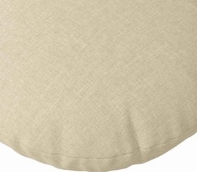 vidaXL Μαξιλάρια καθισμάτων 2 pcs Κρεμ Ø80 x 29 εκ ύφασμα