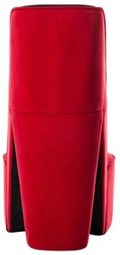 vidaXL Κάθισμα Γόβα Κόκκινο από Βελούδο