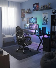 Καρέκλα Gaming Raptor Inferno-Leuko