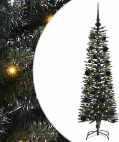 vidaXL Τεχνητό Χριστουγεννιάτικο Δέντρο με 150 LED Πράσινο 120 cm