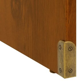 Τραπέζι γραφείου Boston B101, Με ράφι πληκτρολογίου, Με συρτάρια, Αριθμός συρταριών: 2, 78x120x65cm, 40 kg, Δρυς | Epipla1.gr