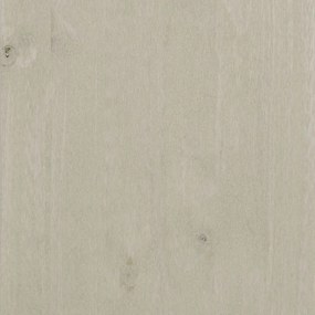 vidaXL Κομοδίνο HAMAR Λευκό 40x35x62 εκ. από Μασίφ Ξύλο Πεύκου
