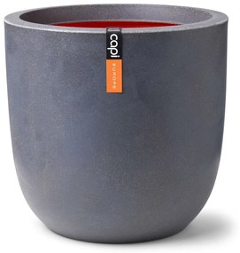 Capi Γλάστρα Οβάλ Urban Smooth Σκούρο Γκρι 54 x 52 εκ.