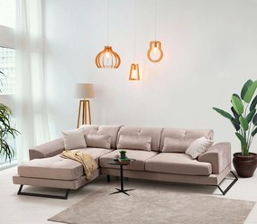 Corner Sofa Frido Corner Left (Chl+3R) - Beige Beige