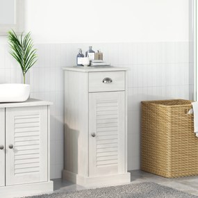 vidaXL Ντουλάπα του μπάνιου "VIGO" με Συρτάρι 37x34x80 εκ. Μασίφ ξύλο πεύκου