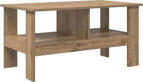 vidaXL Τραπεζάκι σαλονιού Artisan Oak 90 x 50 x 45 cm