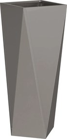 vidaXL Γλάστρα 2 pcs Σκ rusty 30 x 30 x 75 εκ