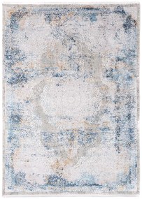 Χειμερινό χαλί μοντέρνο Bamboo Silk 5988A Grey D. Blue 160 x 230