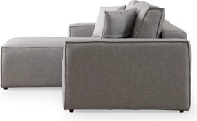 Corner Sofa-Bed Pırlo Corner Left - Light Grey Light Grey