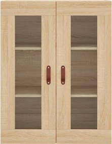 vidaXL Ντουλάπι Επιτοίχιο Sonoma Δρυς 69,5 x 34 x 90 εκ.