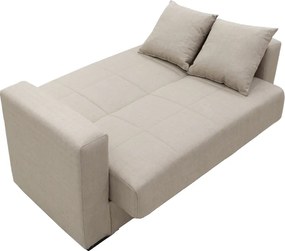 Σετ σαλονιού 2τεμ Vox pakoworld ύφασμα σε κρεμ απόχρωση