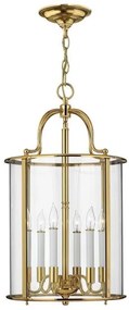 Κρεμαστό Φωτιστικό Οροφής 6xE14 Φ35cm Gentry Elstead Lighting-HK-GENTRY-P-L-PB-Ορείχαλκος HK-GENTRY-P-L-PB