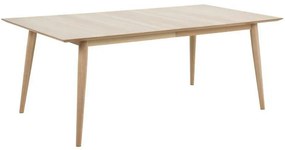 Τραπέζι Oakland G101, Ξεθωριασμένη βελανιδιά, 75x100x200cm, 53 kg, Ινοσανίδες μέσης πυκνότητας, Ξύλο, Ξύλο: Δρυς | Epipla1.gr