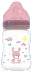 LORELLI ΠΛΑΣΤΙΚΟ ΜΠΙΜΠΕΡΟ ΜΕ ΘΗΛΗ ΣΙΛΙΚΟΝΗΣ 250ML BLUSH PINK 10200710002
