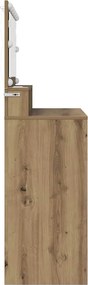 vidaXL Τραπέζια Ντυσίματος Κρεβατοκάμαρας Artisan Oak