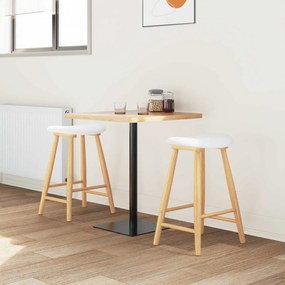 vidaXL Καρέκλες φαγητού 2 pcs Φυσικό 46 x 37 x 63 εκ
