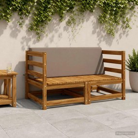 vidaXL Μαξιλάρι πλάτης SOEST 100% Πολυεστέρας Taupe 120 x 20 x 40 cm