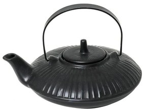 Τσαγιέρα Με Σίτα Ritual SPI108 21cm Μαύρη Espiel Clay