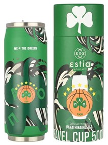 ESTIA ΘΕΡΜΟΣ TRAVEL CUP PANATHINAIKOS BC EDITION WE THE GREENS 500ml