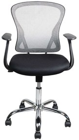 Καρέκλα Γραφείου 093-27-094 58x59x89/99cm Black-Grey