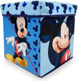 Σκαμπό Με Αποθηκευτικό Χώρο (30X30) Dimcol Mickey 14