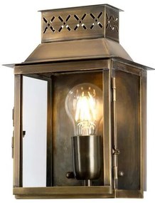 Απλίκα Φωτιστικό Τοίχου E27 60W IP44 Lambeth Palace Elstead Lighting LAMBETH-PALACE Ορείχαλκος