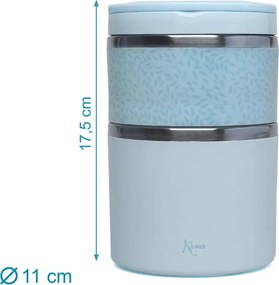 Βρεφικό Θερμός Φαγητού 930ml Kiokids Σιέλ 6627