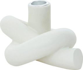 Κηροπήγιο (16x8x12) A-S Flow 210194 White