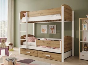 Κουκέτα Jacky M plus-Leuko-Artisan-200 x 90