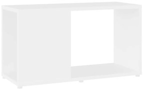 Έπιπλο Τηλεόρασης Λευκό 60 x 24 x 32 εκ. από Μοριοσανίδα