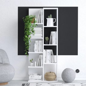 Βιβλιοθήκη Λευκό SAAU 60x18x150