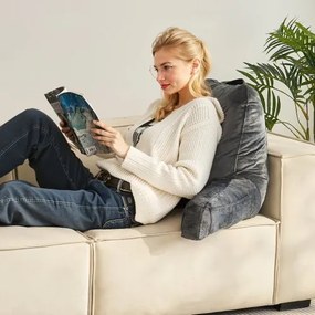 VEVOR Reading Pillow Large Size Bed Pillow with Shredded Memory Foam Washable
